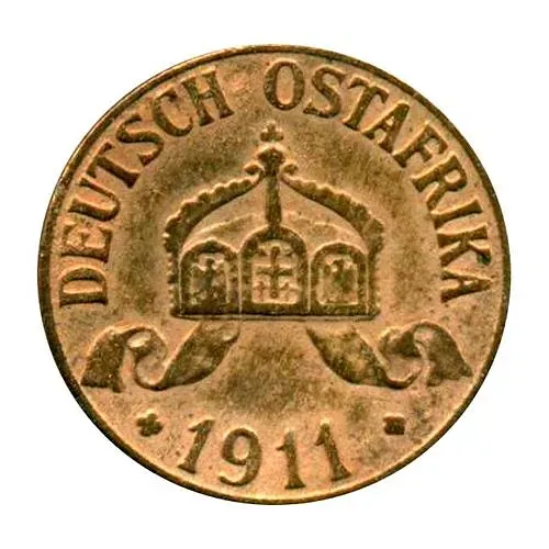 1 геллер 1911 [Германская Восточная Африка]