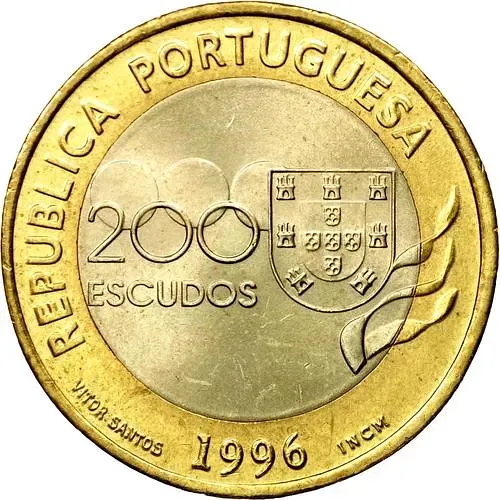 200 эскудо 1996, олимпиада [Португалия]
