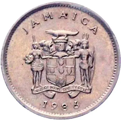 5 центов 1986 [Ямайка]