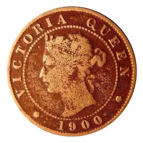 1/2 Penny 1900 [Jamaica]