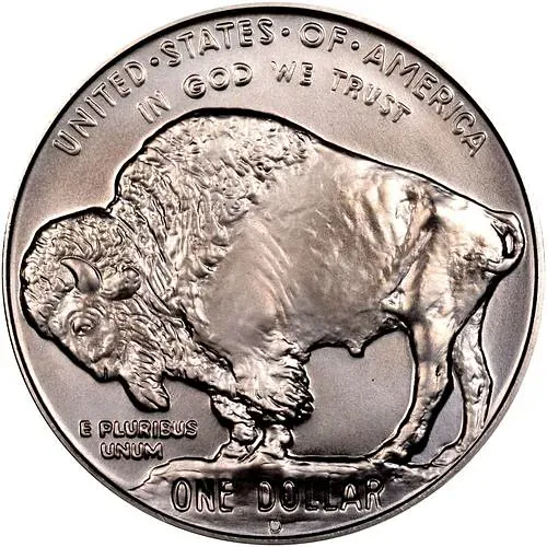 1 доллар 2001, D, буффало [США]