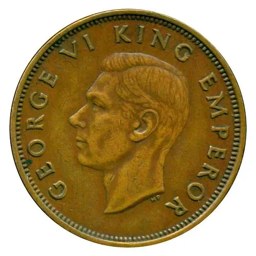 1/2 пенни 1945 [Новая Зеландия]