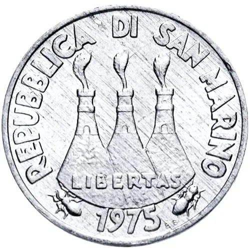 1 лира 1975, Любовь у животных [Сан-Марино]
