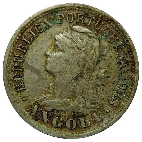 20 сентаво 1928 [Ангола]