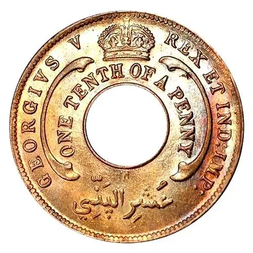 1/10 Penny 1912 [British West Africa]