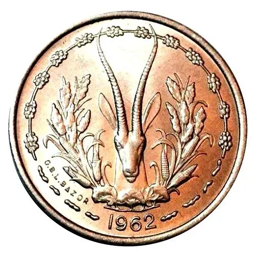 1 франк 1962 [Западная Африка (BCEAO)]