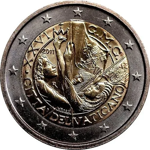 2 евро 2011, 26-й Международный день молодёжи в Мадриде [Ватикан]