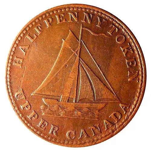 1/2 Penny 1820 [Canada / Canadian Provinces]
