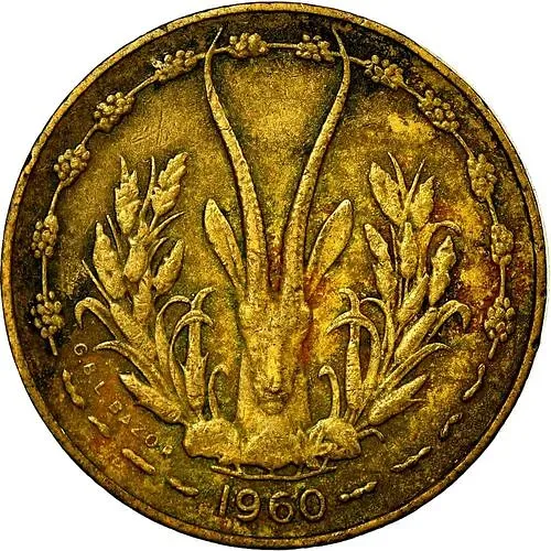5 франков 1960 [Западная Африка (BCEAO)]