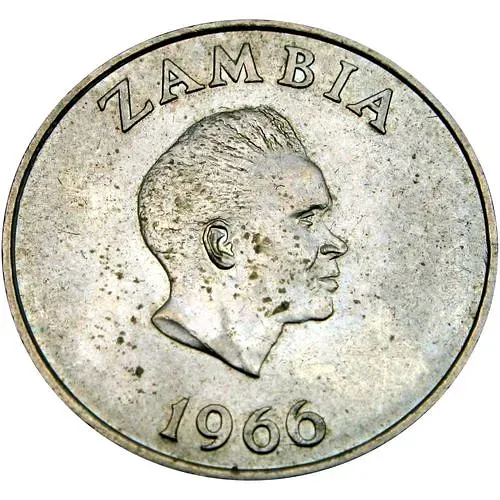 1 шиллинг 1966 [Замбия]