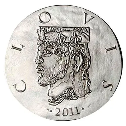 10 евро 2011, Короли Франции - Кловис, 481-511 [Франция]