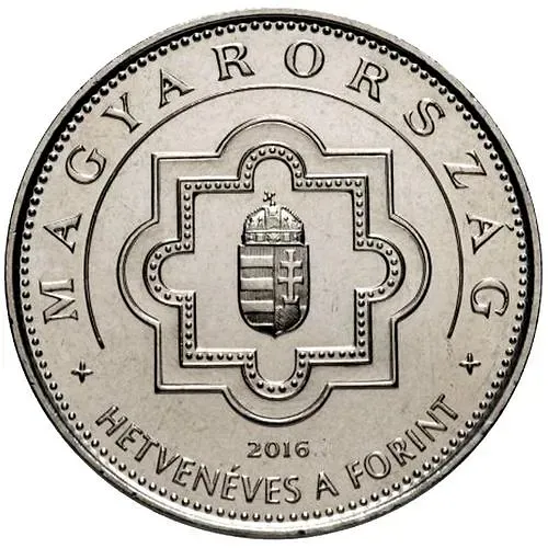 50 форинтов 2016, 70 лет форинту [Венгрия]