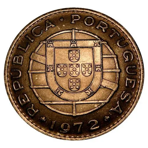 20 эскудо 1972 [Ангола]