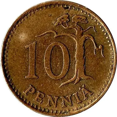 10 пенни 1969, S [Финляндия]