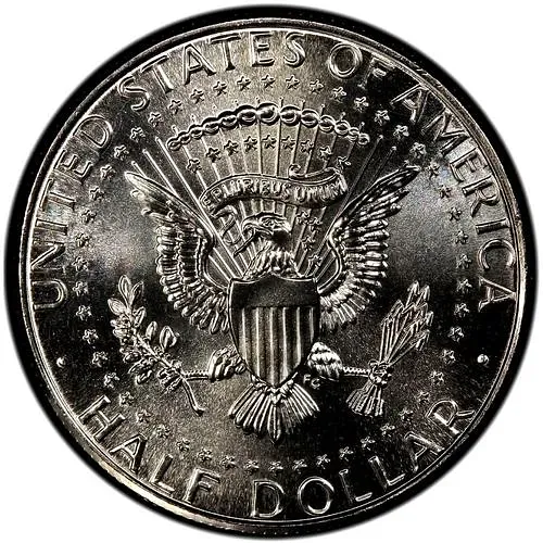 50 центов 2014, D, знак монетного двора "D" - Денвер [США]