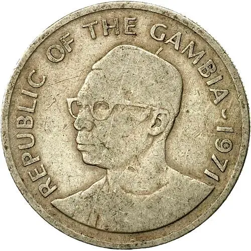 25 бутутов 1971 [Гамбия]