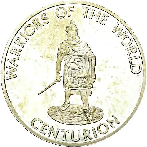 10 франков 2010, Воины мира - Центурион [Демократическая Республика Конго]