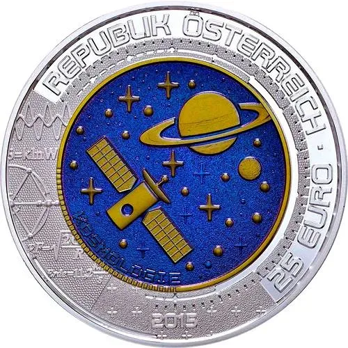 25 евро 2015, Космология [Австрия]