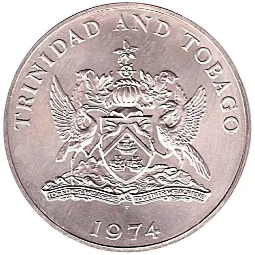 10 долларов 1974-1975 [Тринидад и Тобаго / Тринидад]