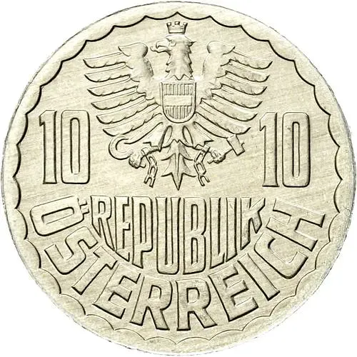 10 грошей 1992 [Австрия]