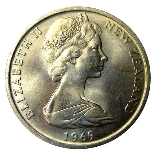 50 центов 1969, 200 лет путешествию Капитана Кука [Новая Зеландия]