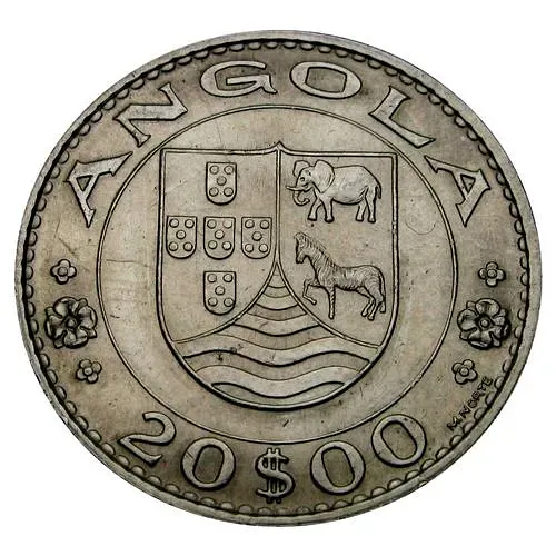 20 эскудо 1971 [Ангола]
