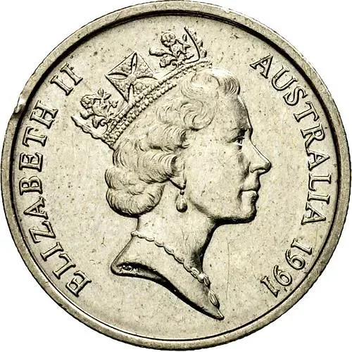 5 центов 1991 [Австралия]