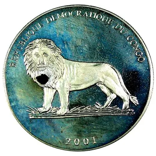 5 франков 2001, Чемпионат мира по футболу 2006 [Демократическая Республика Конго]