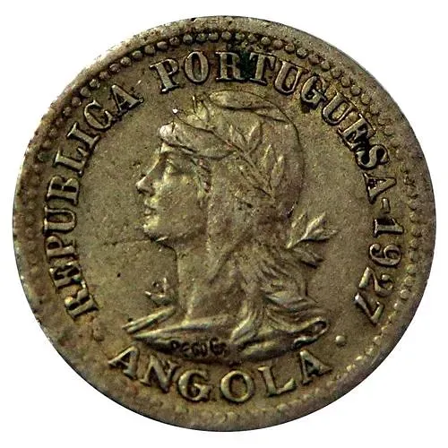 5 сентаво 1927 [Ангола]