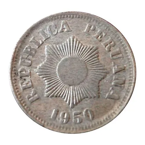 2 сентаво 1950 [Перу]