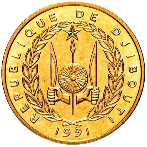 500 франков 1991 [Джибути]