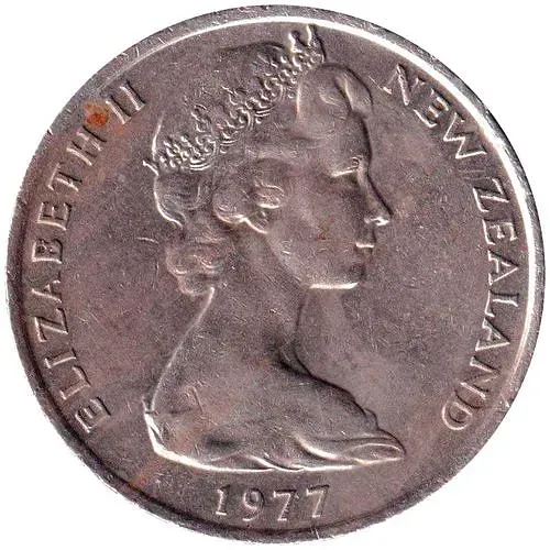 20 центов 1977 [Новая Зеландия]