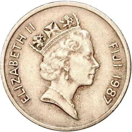 20 центов 1987 [Фиджи]