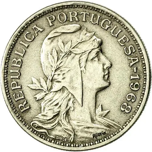 50 сентаво 1968 [Португалия]