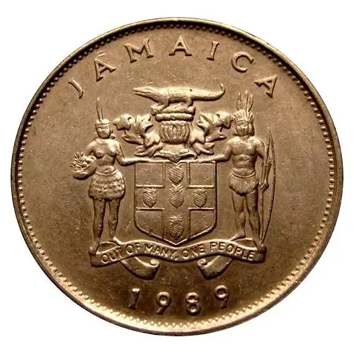 20 центов 1989 [Ямайка]