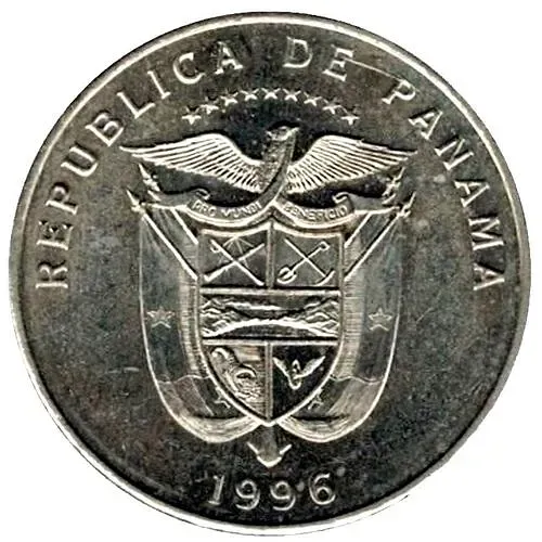5 сентесимо 1996 [Панама]