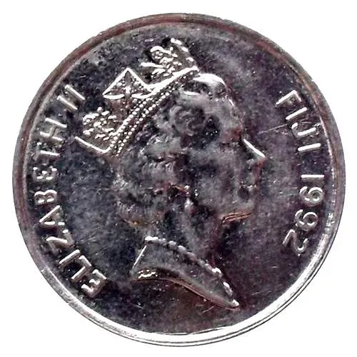 5 центов 1992 [Фиджи]