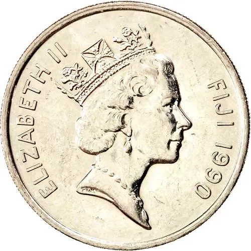 10 центов 1990 [Фиджи]