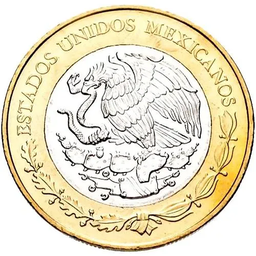 20 песо 2015, 100 лет ВВС Мексики [Мексика]