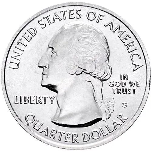 25 Cents 2017, S, Clark [USA] Proof