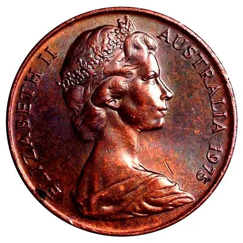 2 цента 1975 [Австралия]