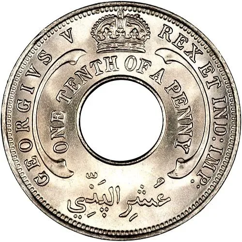 1/10 Penny 1933 [British West Africa]