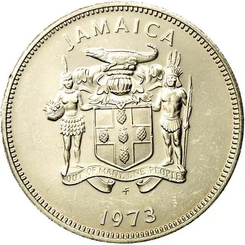 20 центов 1973 [Ямайка]