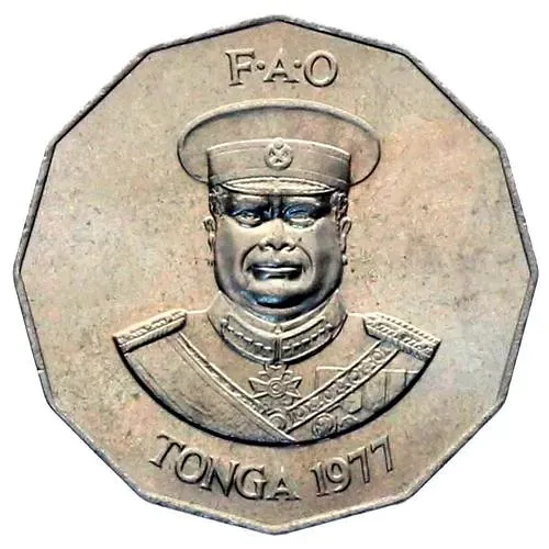 50 сенити 1977 [Тонга]