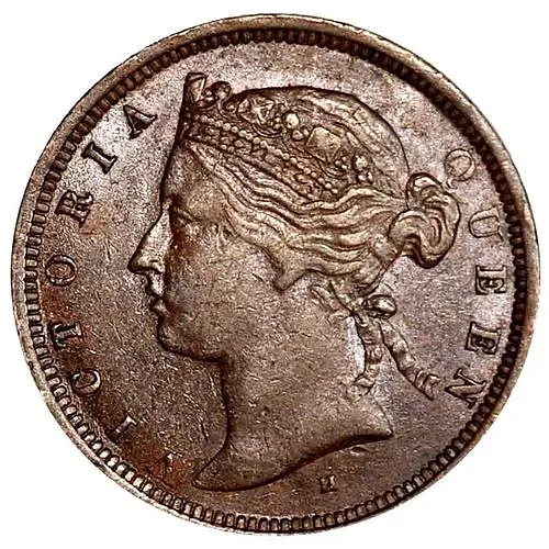 ½ цента 1872-1883 [Малайзия / Стрейтс-Сетлментс]