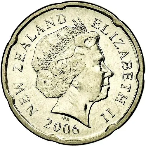 20 Cents 2006, Copper-Nickel Alloy (Non-Magnetic) [New Zealand]