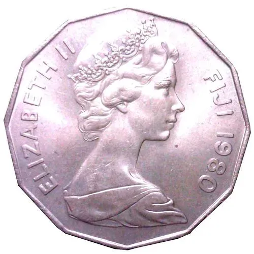 50 центов 1980, парусник [Фиджи]