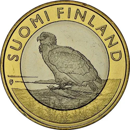 5 евро 2014, Исторические регионы Финляндии. Животные - Аланды [Финляндия]