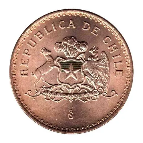 100 песо 1993 [Чили]