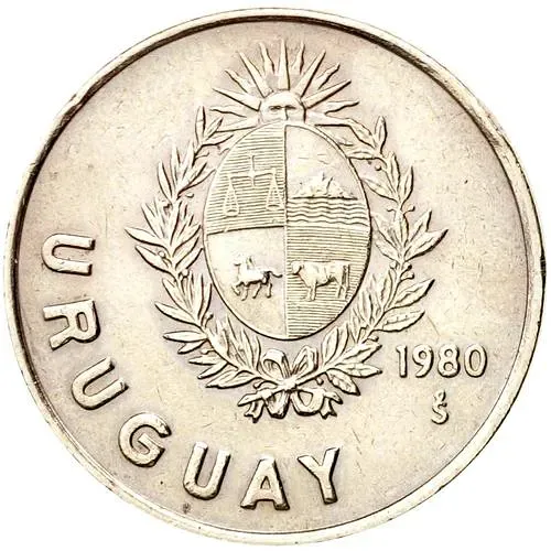 1 новый песо 1980 [Уругвай]